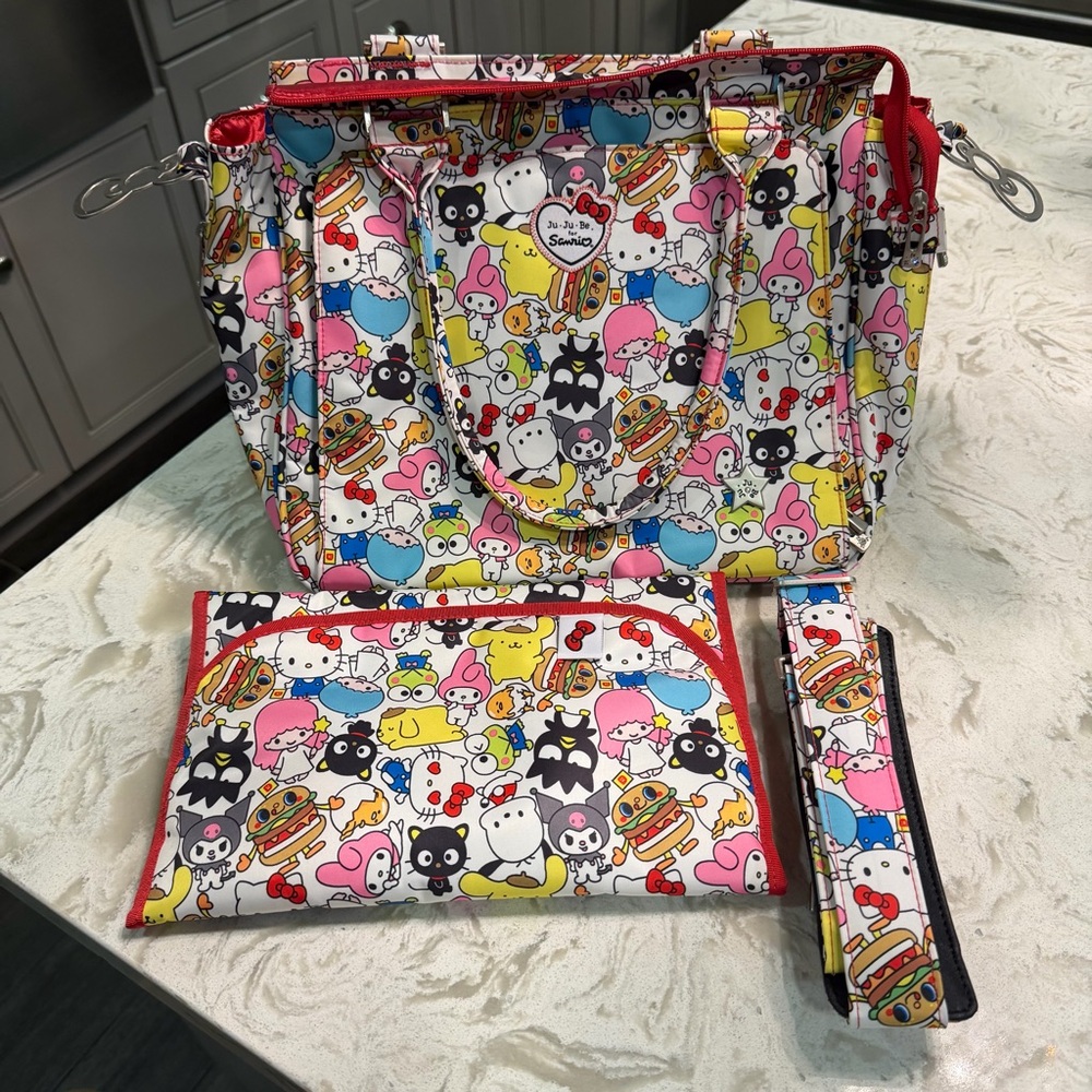 super Limited Hello Kitty Jujube Diaper Bag In Be Classy